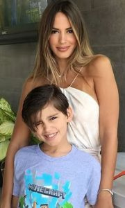   Η Shannon De Lima με τον γιο της