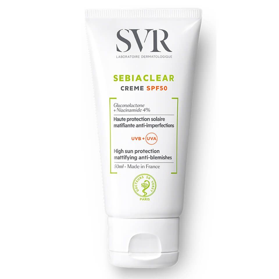 SVR Sebiaclear Daily Sunscreen SPF50