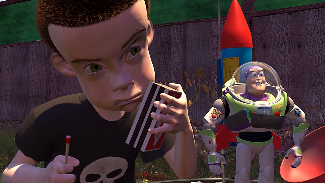 L'acteur Will Poulter déguisé en Sid de Toy Story pour une raison incroyable