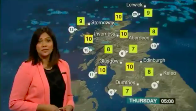 Sie werden es verlieren, wenn Sie sehen, wie dieser BBC-Wettermoderator das Gekicher live auf Sendung bringt