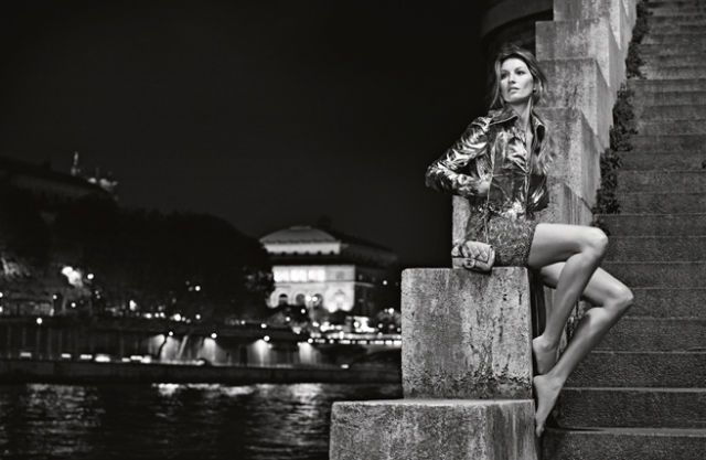Gisele Bundchen je v Paríži naboso pre novú kampaň Chanel