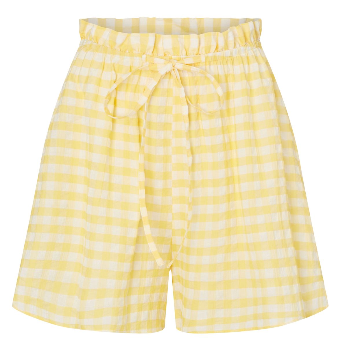 gule gingham shorts