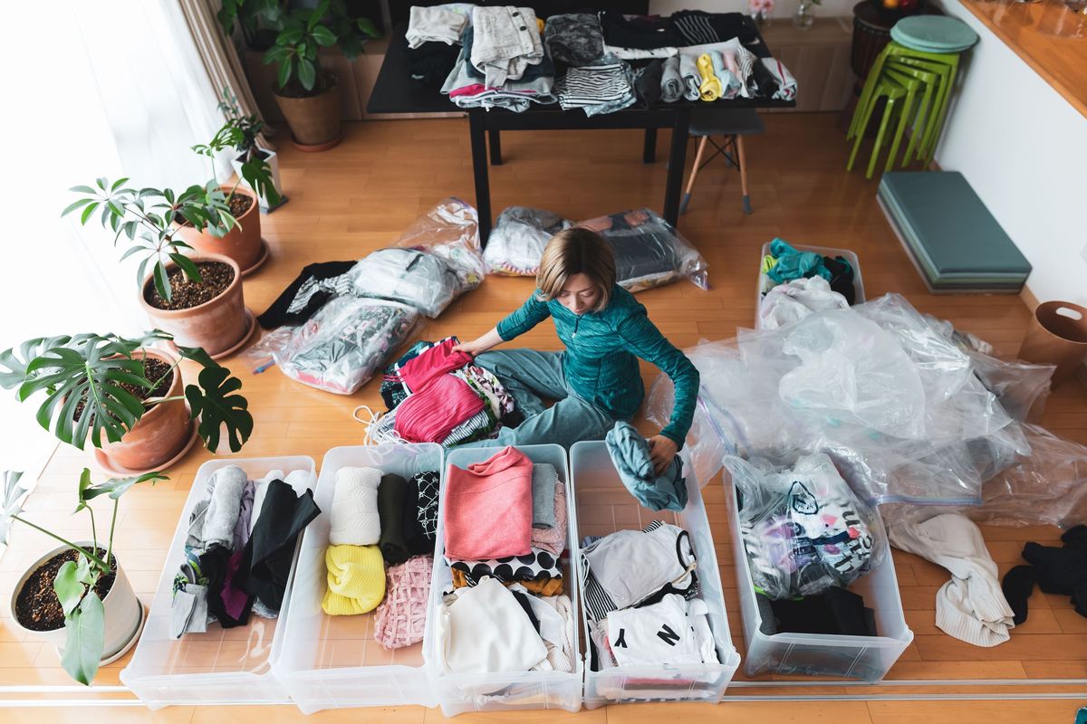 kako organizirati garderobu
