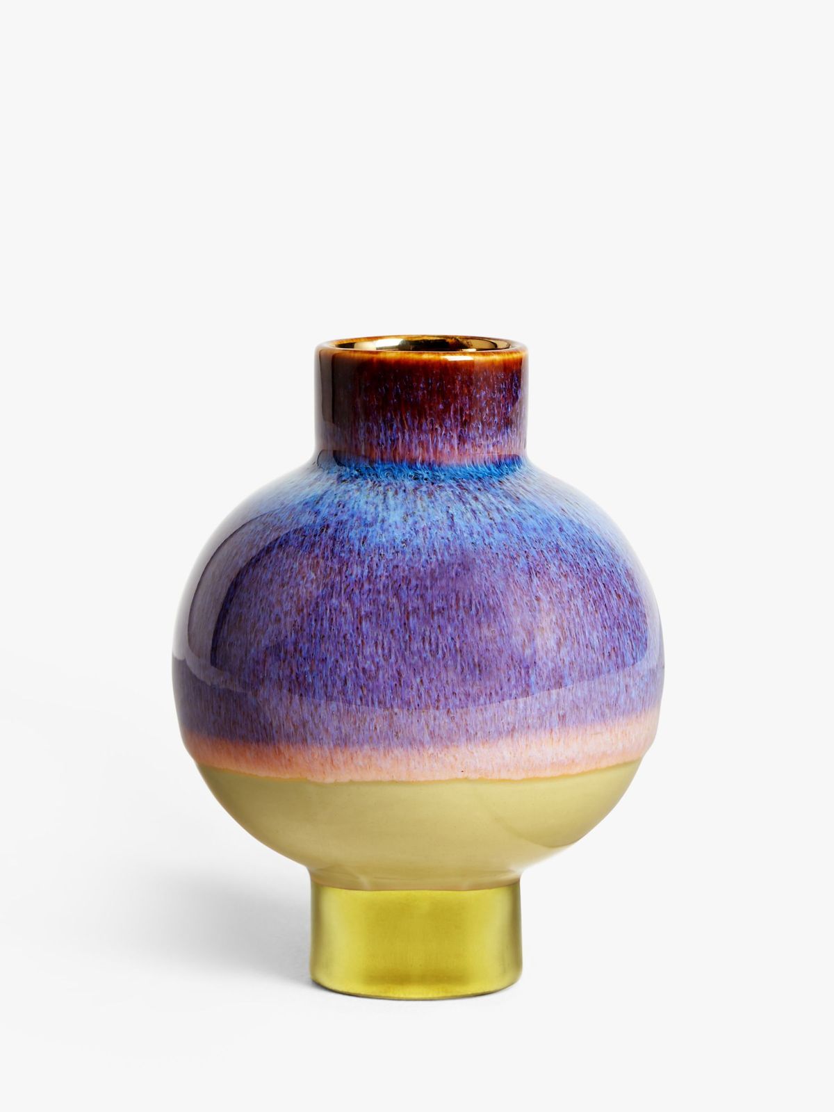 John Lewis & Partners Ombre Glaze Bud Vase