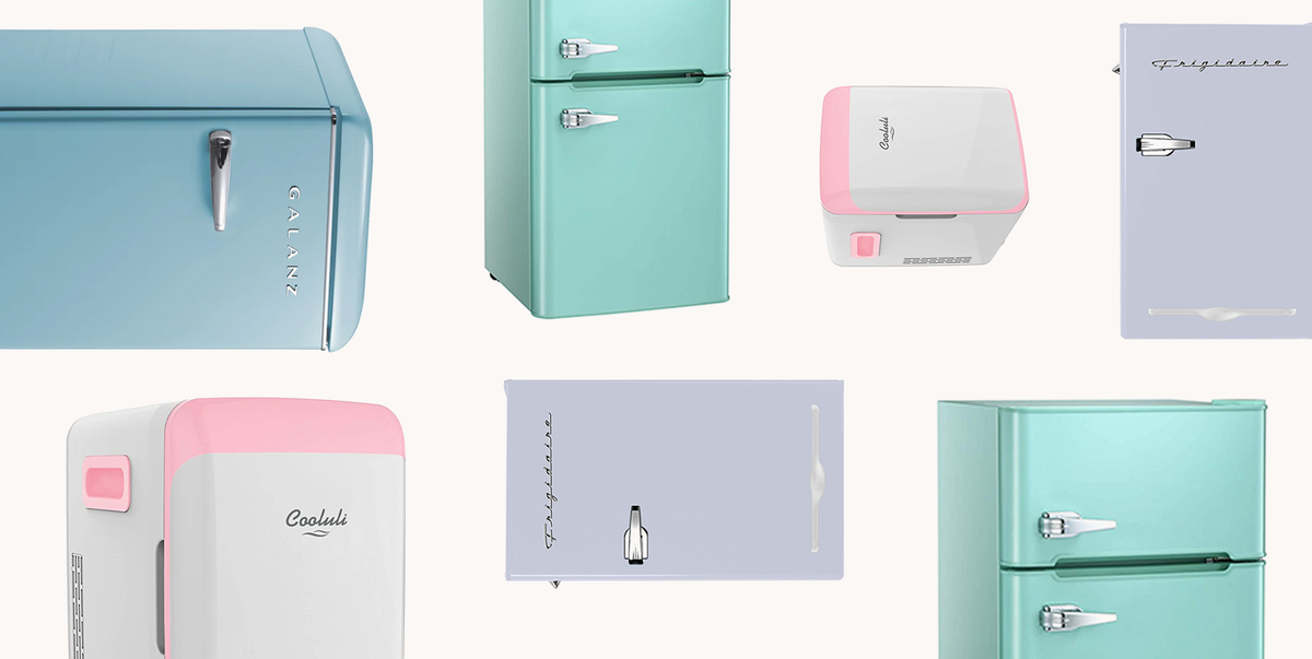 9 søte minikjøleskap som også vil være Gorge Statement -stykker på rommet ditt