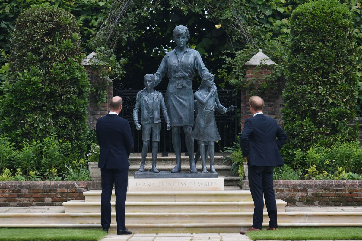 prints William, prints Harry, ühtsus, printsess Diana kuju