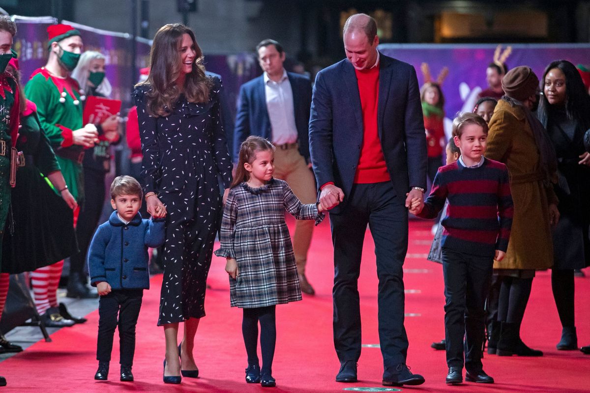 Prinz George und Prinzessin Charlotte hatten am Vatertag einen überraschenden öffentlichen Auftritt mit Prinz William
