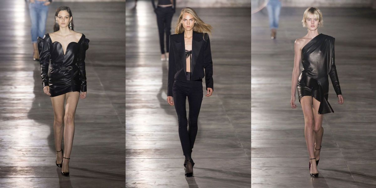 Fashion Week de Paris SS17 : les débuts d'Anthony Vaccarello à Yves Saint Laurent ramènent le sexy