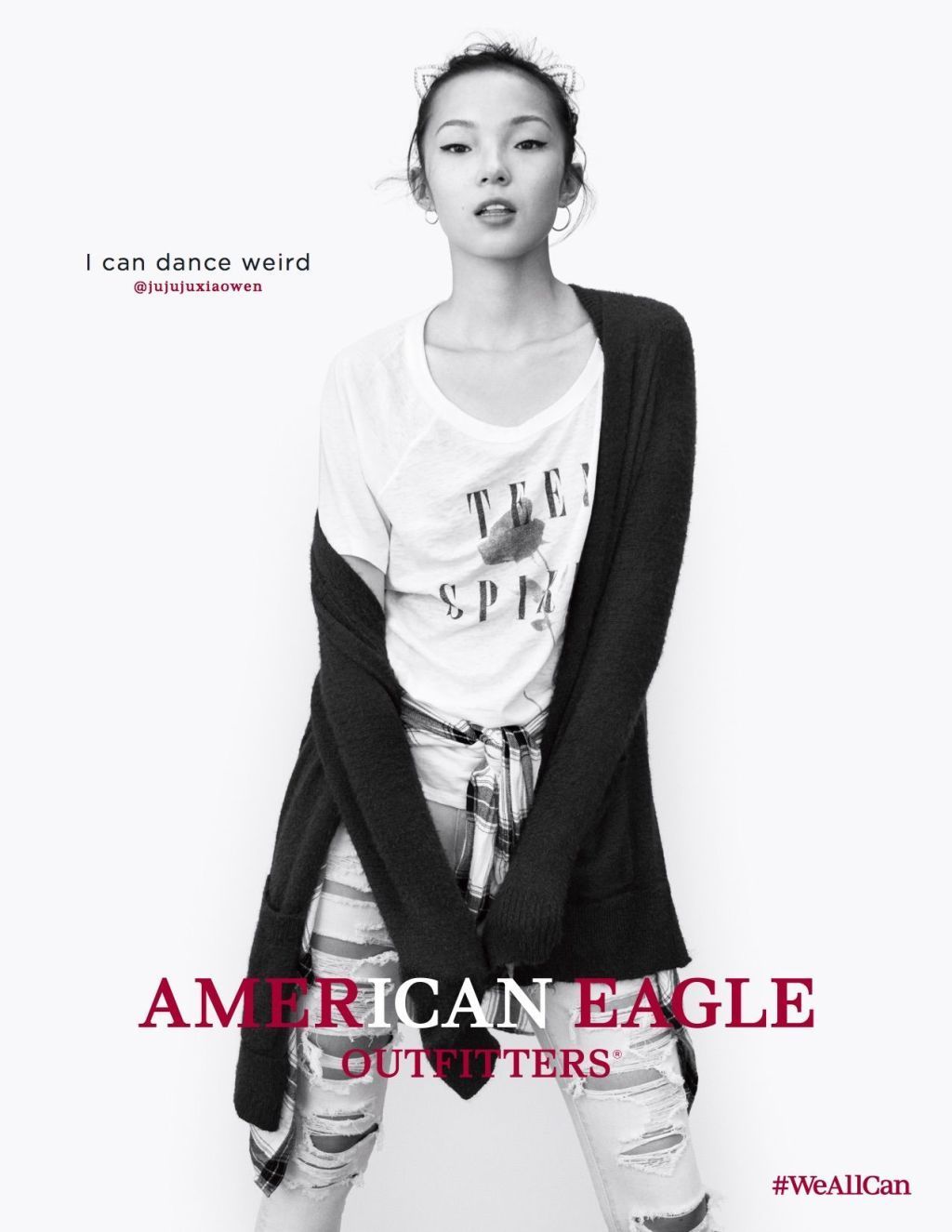 Yara Shahidi in Hailee Steinfeld Star v kampanji American Eagle #WeAllCan