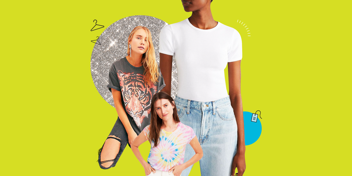 21 der besten T-Shirts für Frauen, die bald zu Ihren neuen Sommerheftklammern werden