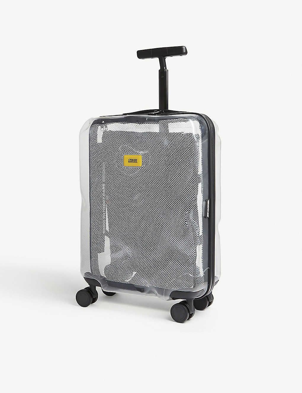 Crash Baggage Share прозрачен куфар за кабина, 55см