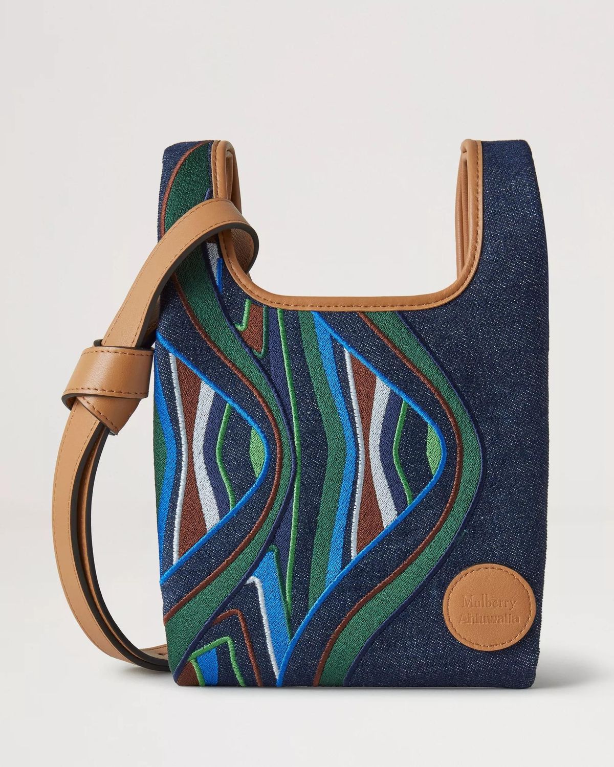 Mini taška Portobello vyrobená z tkanín Deadstock