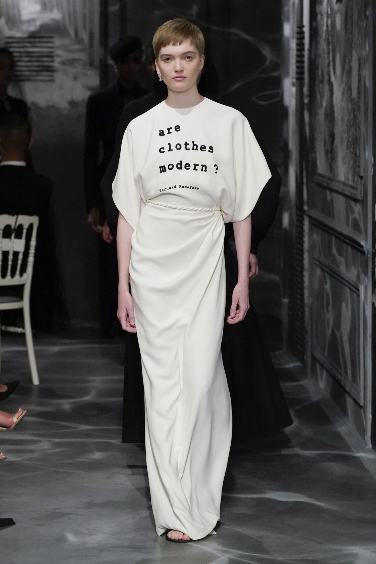 Majica slogana Dior Couture